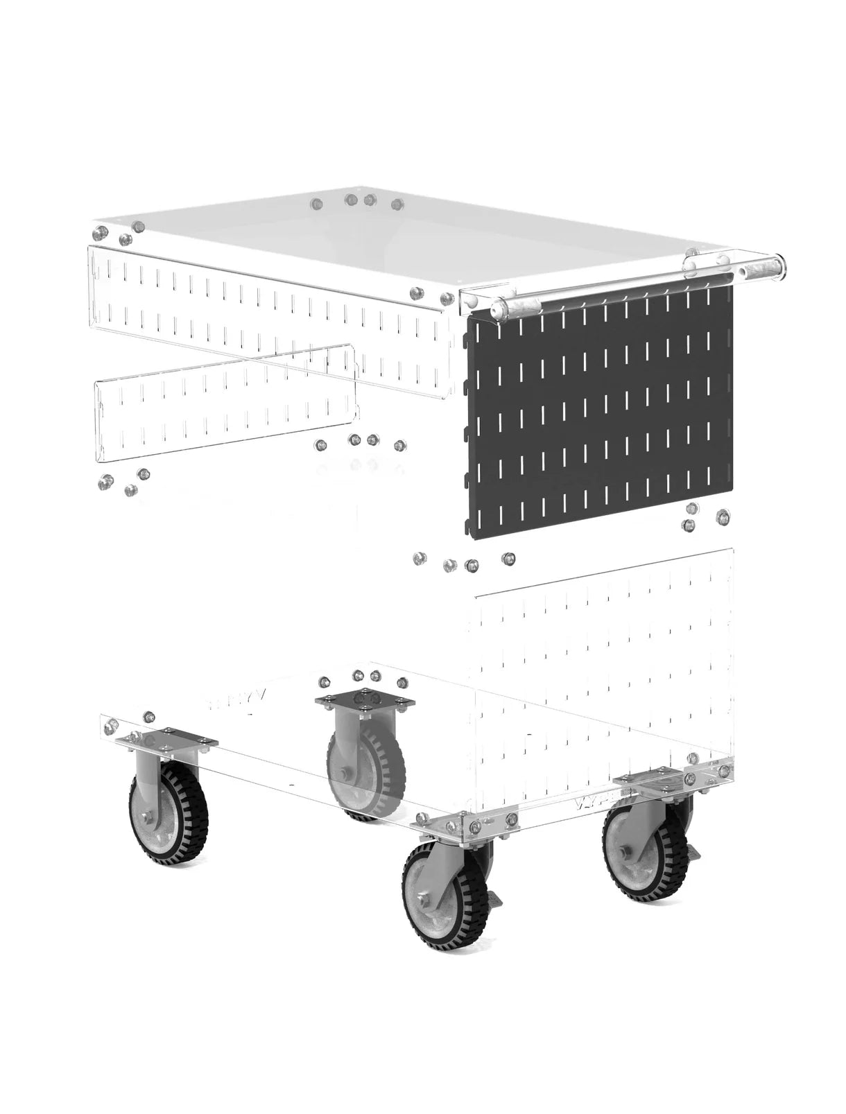 Vyper X32 Series - Panel grande lateral angosto 45 cms